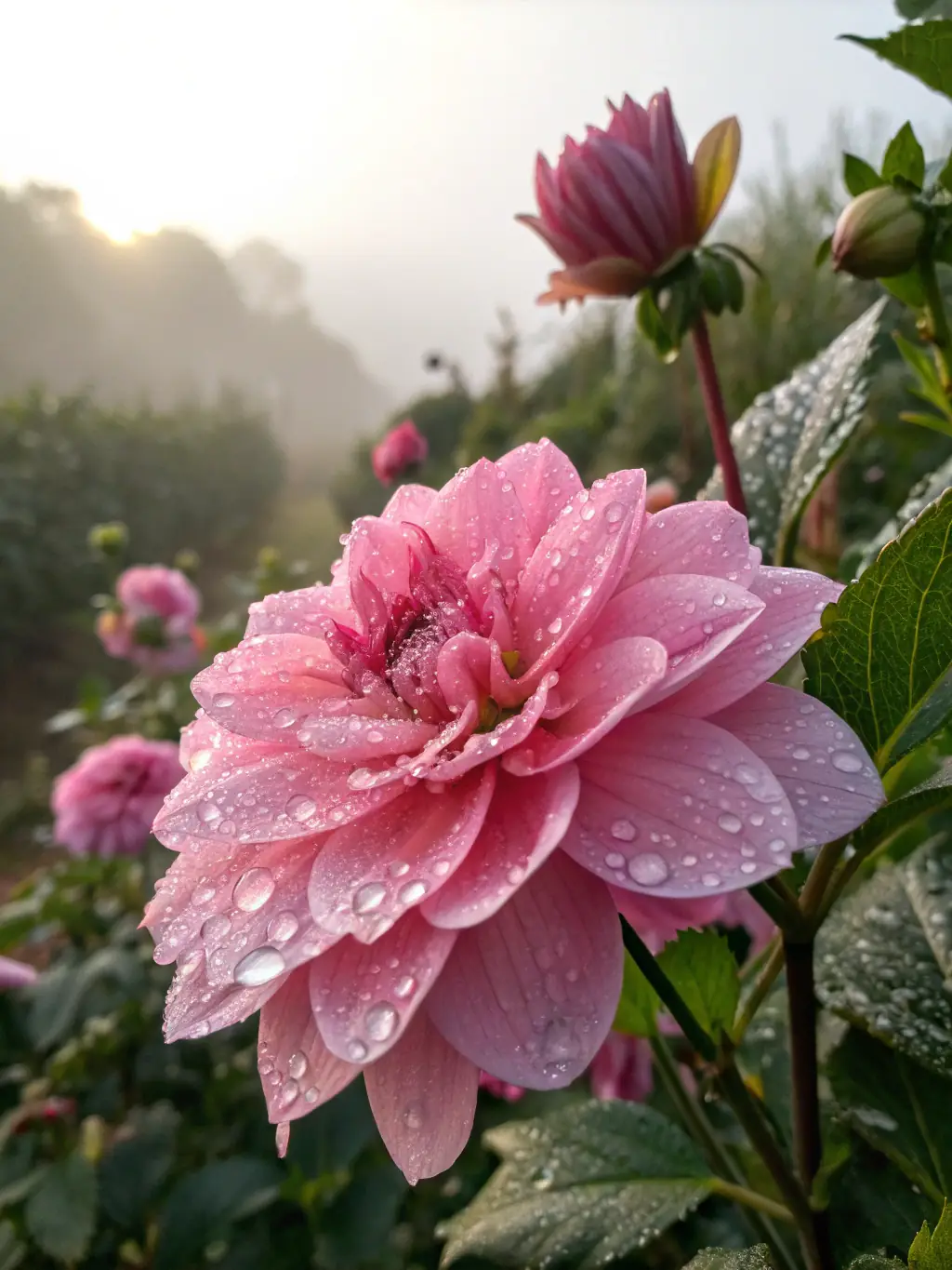 A close-up image of a blooming flower, symbolizing the potential for growth and returns in emerging markets.